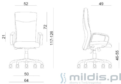 unique adella wymiary