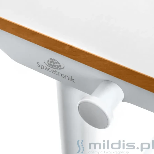 biurko spacetronik białe uchwyt