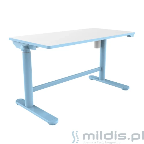 biurko spacetronik niebieskie 100x50-cm