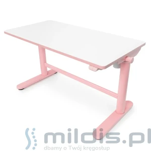 Biurko regulowane elektrycznie dla dziecka XD Różowe - Spacetronik