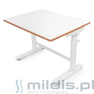 Małe biurko regulowane dla dziecka Białe - Spacetronik