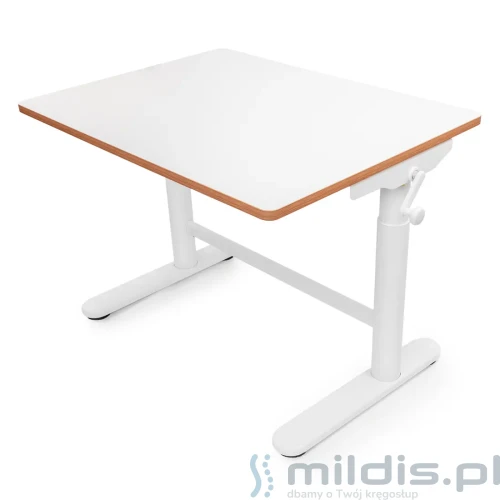 małe biurko regulowane dla dziecka