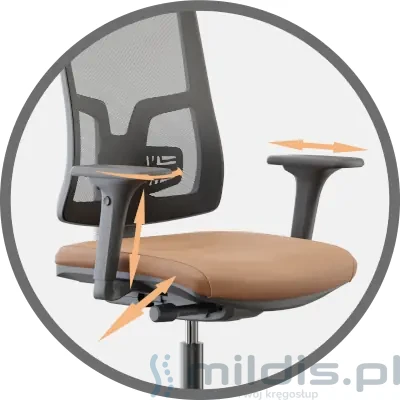 podłokietnik 4d czarny BGroup