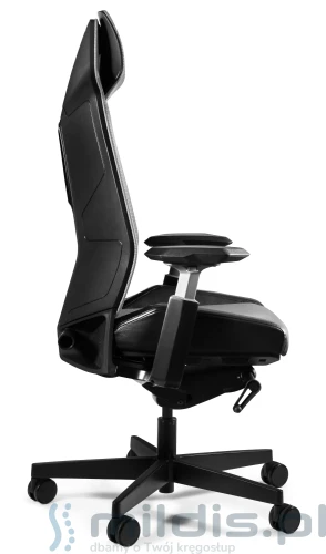 fotel ronin czarno szary