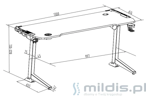 unique v-game wymiary