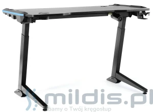 Biurko gamingowe regulowane V-game - Unique