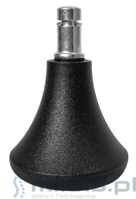 stopki do fotela biurowego wysokie czarne