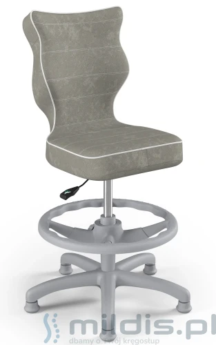 krzesło z podnóżkiem entelo petit grey-vs-03