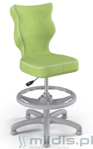 krzesło z podnóżkiem entelo petit grey-vs-05