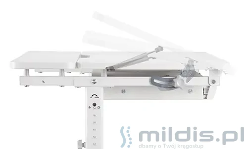 biurko młodzieżowe z pochylanym blatem