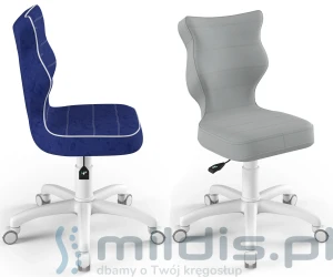 Krzesło dla dziecka 119-142 cm Petit White 3 - Entelo