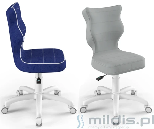 Krzesło dla dziecka 133-159 cm Petit White 4 - Entelo