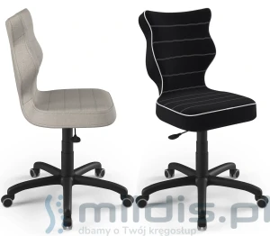 Krzesło młodzieżowe 146 – 176 cm Petit Black 5 - Entelo
