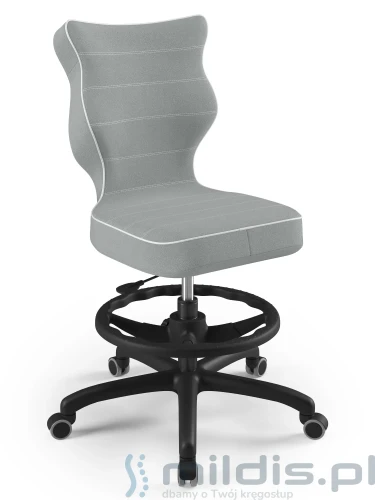 krzesło wysokie Entelo Petit black 5-6 js03