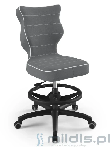 krzesło wysokie Entelo Petit black 5-6 js33