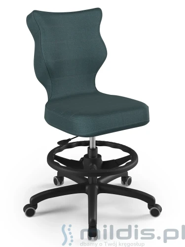 krzesło wysokie Entelo Petit black-5-6 mt06