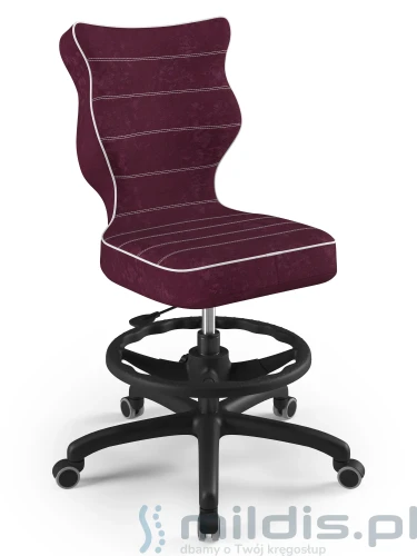 krzesło wysokie Entelo Petit black 5-6 vs07