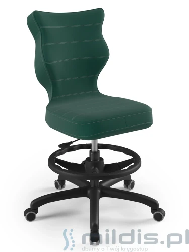 krzesło wysokie Entelo Petit black 5-6 vt05