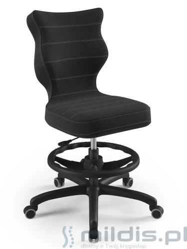 krzesło wysokie Entelo Petit black 5-6 vt17