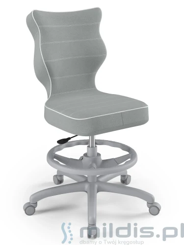 krzesło wysokie Entelo Petit grey js03