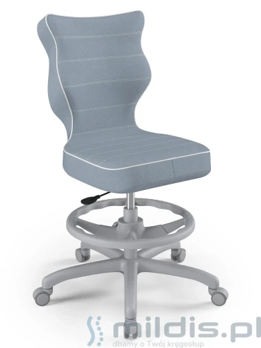 krzesło wysokie Entelo Petit grey js06