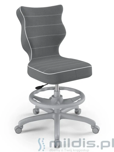 krzesło wysokie Entelo Petit grey js33
