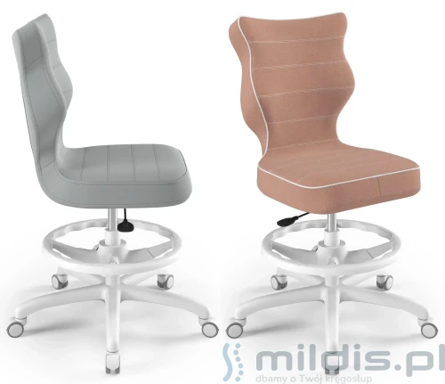 krzesła wysokie Entelo Petit white 5-6