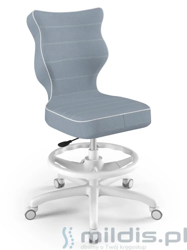 krzesło wysokie Entelo Petit white 5-6 js06