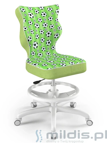 krzesło wysokie Entelo Petit white 5-6 st29