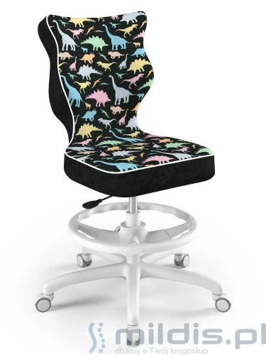 krzesło wysokie Entelo Petit white 5-6 st30