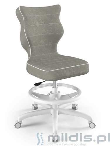 krzesło wysokie Entelo Petit white 5-6 vs03