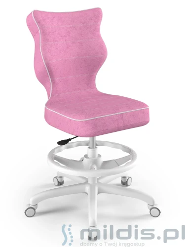 krzesło wysokie Entelo Petit white 5-6 vs08