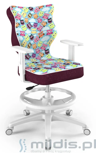 krzesło wysokie Entelo Duo white st32