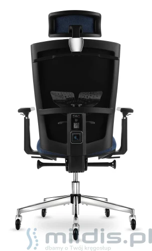 fotel Kulik System Space granatowy tył