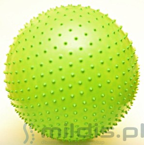 Piłka rehabilitacyjna masująca 65 cm