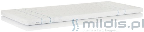topper na materac Hevea Visco w pokrowcu AEGIS