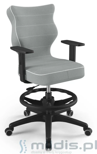 krzesło wysokie entelo duo black js03