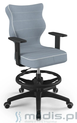 krzesło wysokie entelo duo black js06