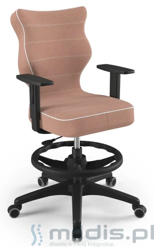 krzesło wysokie entelo duo black js08