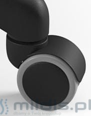 Kółka gumowane do krzesła Entelo