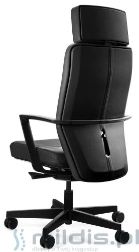 fotel Unique Sonoma czarny