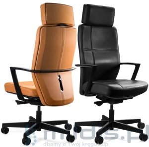 Skórzany fotel gabinetowy Sonoma - Unique