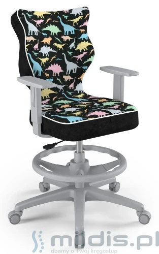 krzesło wysokie Entelo Duo grey st30