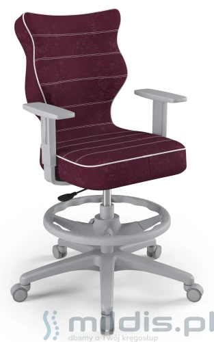 krzesło wysokie Entelo Duo grey vs07