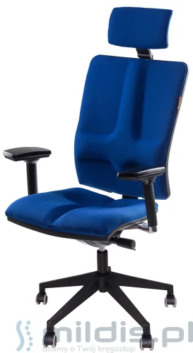 fotel Galaxy Kulik System - czarna podstawa jezdna