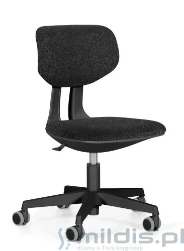 Krzesło nieobrotowe Wing - czarny stelaż - Unique