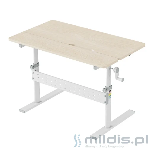 biurko dla dziecka z regulowanym blatem