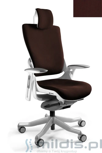 fotel unique wau 2 biały BL406 cocoa