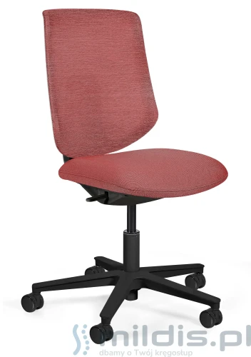 Krzesło obrotowe Lapis - czarny stelaż - Unique