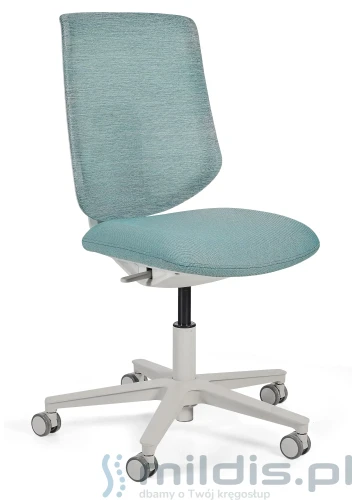 Krzesło obrotowe Lapis - szary stelaż - Unique